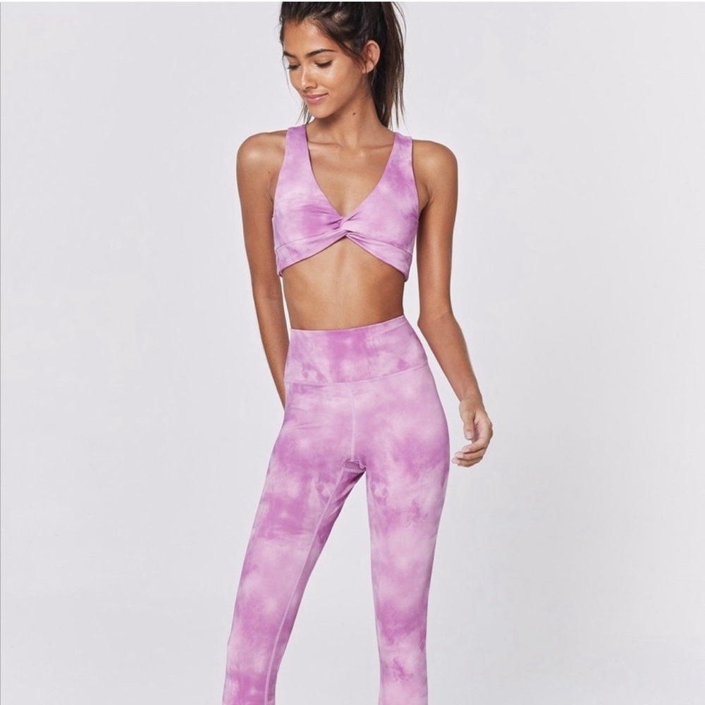 Spiritual Gangster Pink Tie Dye Set